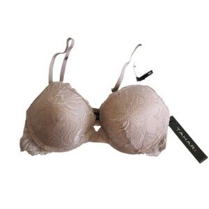 Tahari Adobe Rose Lace Underwire Bra New With Tags 34 C